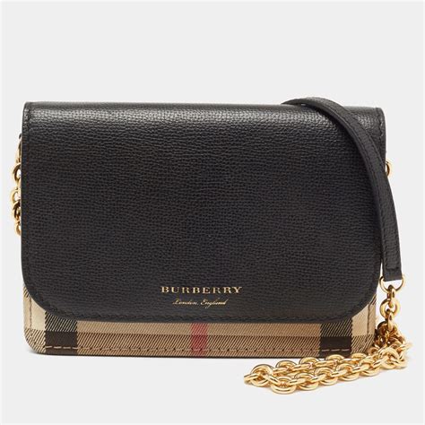 burberry hampshire crossbody bag black|burberry vintage crossbody.